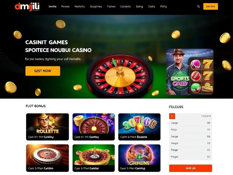 Welcome to dmjili.com's official gambling hub. Explore trusted casino games, competitive sports betting, and secure real-money gaming options. Join a verified platform offering high-quality gambling experiences backed by industry expertise. Register today to start playing!